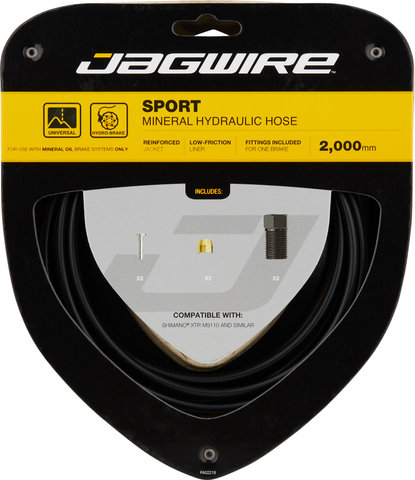 Jagwire Conduite de Frein Sport Hydraulic pour Huile Minérale - black/M9100 / M6120 / M6100