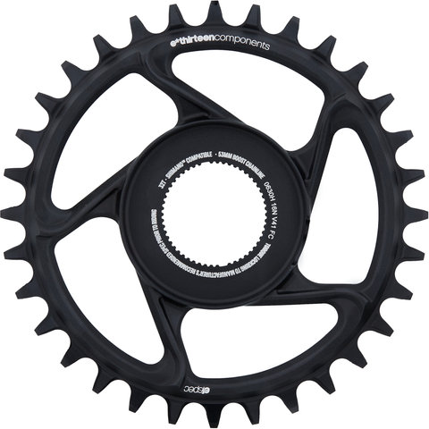 e*thirteen espec Boost Direct Mount Chainring for Shimano EP8 / E8000 - black/32 tooth