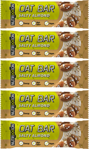 Nutrixxion Oat Bar Energy Bar - 5 Pack - salty almond/250 g