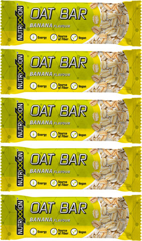 Nutrixxion Oat Bar Energy Bar - 5 Pack - banana/250 g