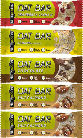 Nutrixxion Oat Bar Energy Bar - 5 Pack - mixed/250 g