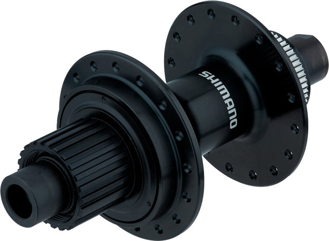 Shimano HR-Nabe FH-MT410 Disc Center Lock für 12 mm Steckachse - schwarz/12 x 142 mm / 32 Loch / Shimano Micro Spline