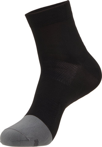 GORE Wear Chaussettes Mi-Longues M Light - black-graphite grey/41-43