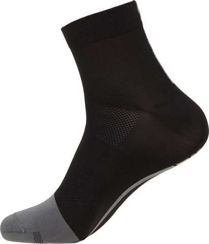 M Light Mid-Length Socks - black-graphite grey/41-43