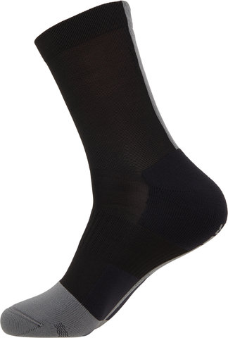 M Light Mid Socks - black-graphite grey/41-43