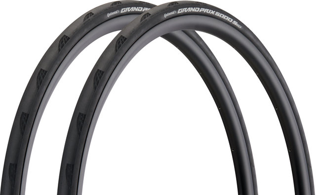 Continental Grand Prix 5000 S Tubeless Ready 28" Folding Tyre Set - black/25-622 (700x25c)