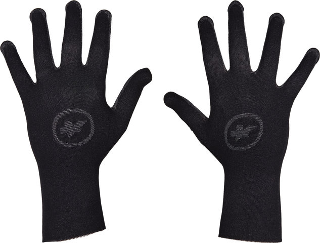 ASSOS Assosoires Spring Fall Liner Full Finger Gloves - black series/M/L