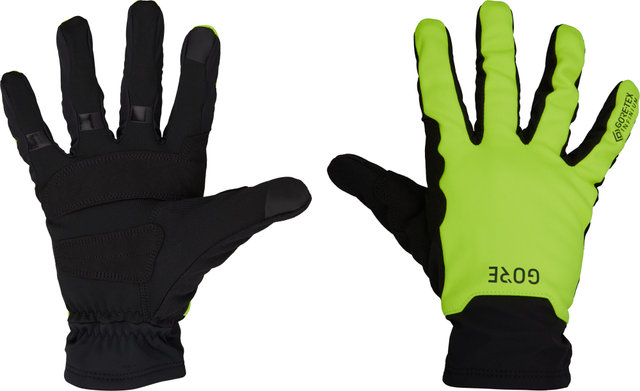 GORE Wear M GORE-TEX INFINIUM Mid Ganzfinger-Handschuhe - black-neon yellow/8