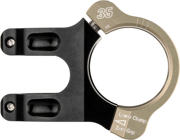 Renthal Apex 35 Stem - gold-black/40 mm 6°