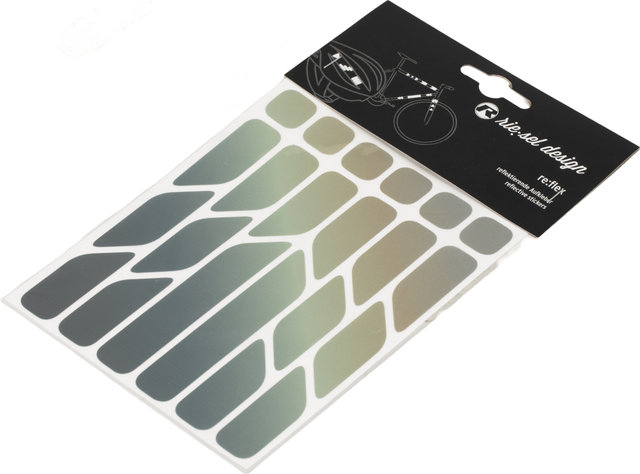 rie:sel design Re:Flex Everywhere Reflector Set - green-gold