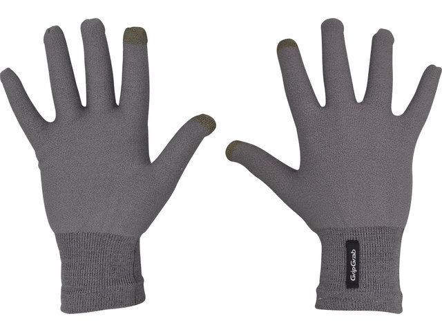 Gants Merino Liner - grey/M-L