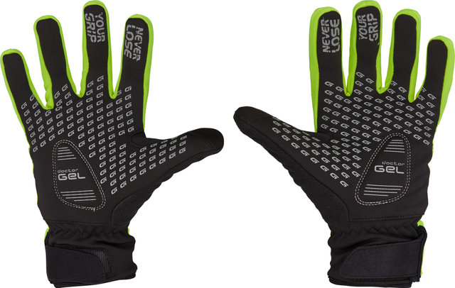 GripGrab Guantes de dedos completos Ride Hi-Vis Waterproof invierno - yellow hi-vis/M