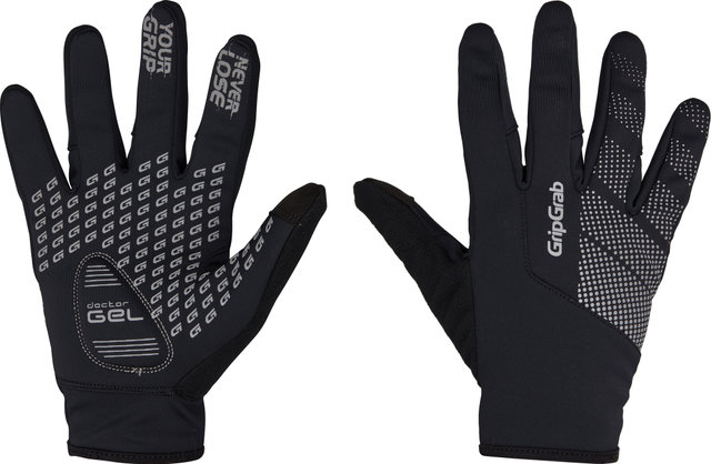 GripGrab Ride Windproof Midseason Full Finger Gloves - black/M