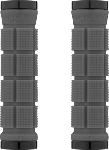 Lizard Skins Northshore Lock On Handlebar Grips - graphite/130 mm