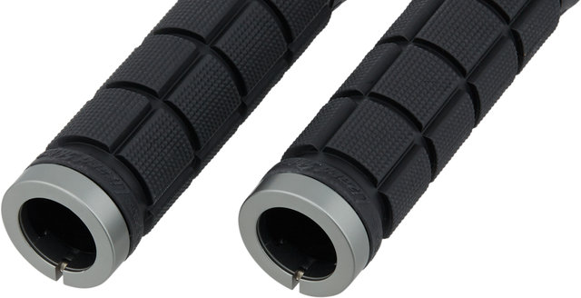 Lizard Skins Northshore Lock On Handlebar Grips - black/130 mm