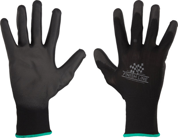 Mechanic's Gloves - black-green/S/M