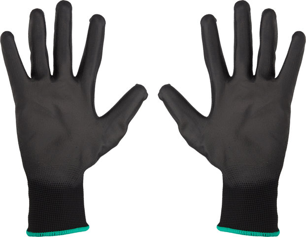 Mechanic's Gloves - black-green/S/M