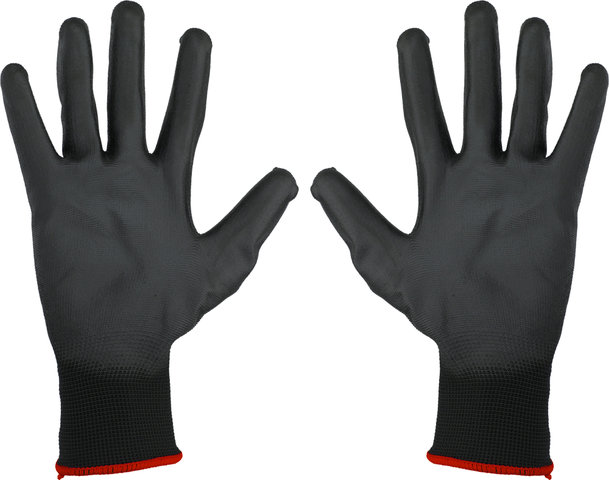 Finish Line Gants de Mécanicien - noir-rouge/L/XL