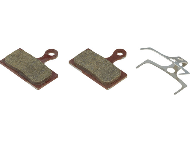 Plaquettes de Frein Disc pour Shimano - organique - aluminium/SH-008
