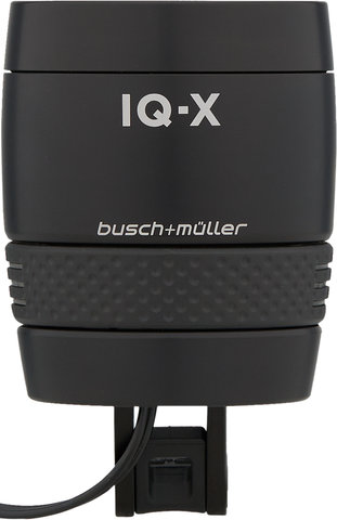 busch+müller Lumotec IQ-X T Senso Plus LED Frontlicht mit StVZO-Zulassung - schwarz/universal