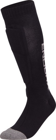 Endura SingleTrack Calcetines con protectores de tibia - black/S-M