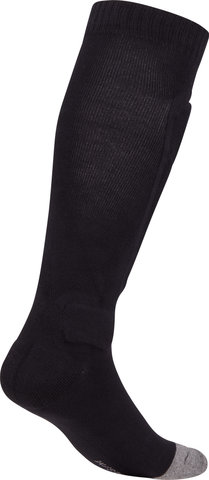 SingleTrack Socks w/ Shin Pads - black/S-M