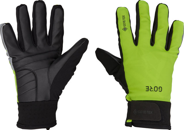 GORE-TEX Thermal Full Finger Gloves - neon yellow-black/8