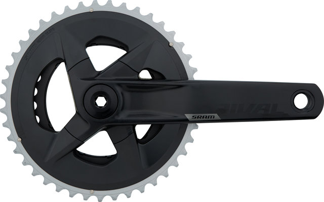 SRAM Rival Wide DUB 2x12-fach Powermeter Kurbelgarnitur - black/172,5 mm 30-43