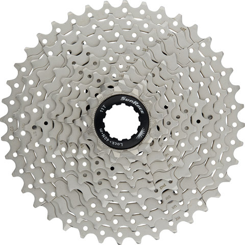 SunRace Cassette CSMS3 10 vitesses - metallic silver/11-40