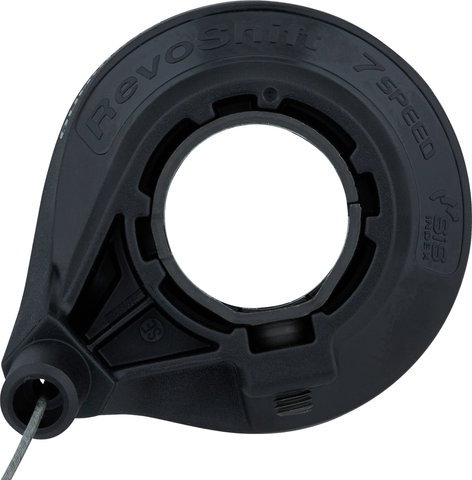 Shimano Puño de cambios giratorio SL-RV200 con indicador de marcha 3/6/7 vel. - negro/7 velocidades