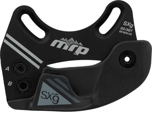 MRP SXg 2-Bolt Chain Guide 1-speed - black/ISCG 05 32-36 tooth