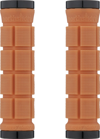 Lizard Skins Northshore Lock On Handlebar Grips - gum/130 mm