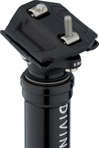 BikeYoke Tige de Selle Télescopique Divine SL 125 mm sans Télécommande - black/31,6 mm / 445 mm / SB 0 mm
