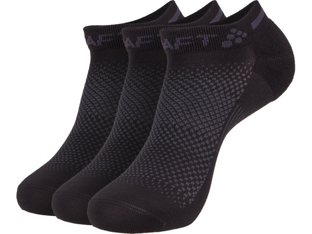 Core Dry Shaftless Socken 3er-Pack - black/40-42