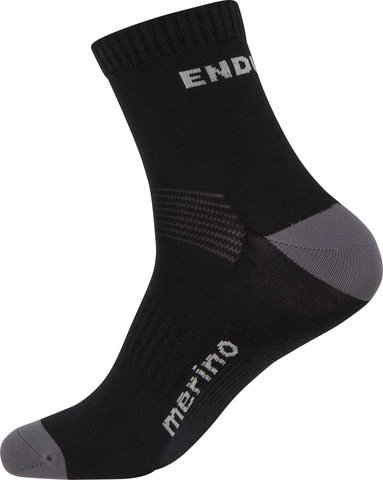 Endura Chaussettes Mérinos BaaBaa - Pack de 2 - black/L/XL