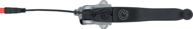 Magura Maneta de frenos 4 dedos con cabeza redonda para HS 33e - negro-plata/Cerrador-HIGO