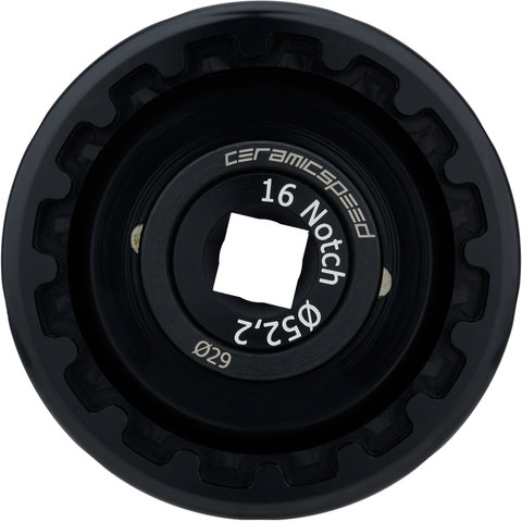 CeramicSpeed Herramienta de ejes de pedalier Dual Socket T47 / Colnago T45 - black/universal