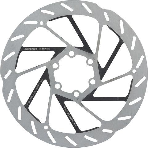 SRAM HS2 6-Loch Bremsscheibe - silver-black/160 mm