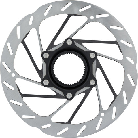 HS2 Center Lock Bremsscheibe - silver-black/160 mm