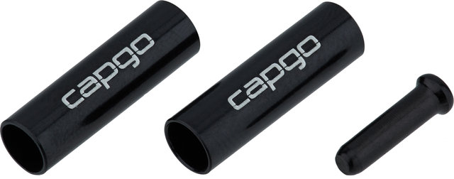 capgo OL Bremsaußenhüllen Verbinder - 2 Stk. - schwarz/5 mm