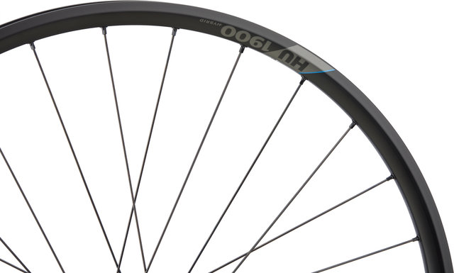 Juego de ruedas HU 1900 SPLINE 25 Disc Center Lock 29" - negro/Juego de 29" (RD 9x100 + RT 10x135) Shimano Micro Spline