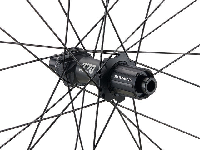 DT Swiss Set de Roues M 1900 SPLINE 30 Boost Disc Center Lock 27,5" - noir/Set de 27,5" (avant 15x110 Boost + arrière 12x148 Boost) Shimano