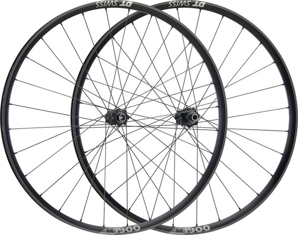 DT Swiss M 1900 SPLINE 30 Boost Disc Centre 29" Wheelset - black/29" set (front 15x110 Boost + rear 12x148 Boost) SRAM XD