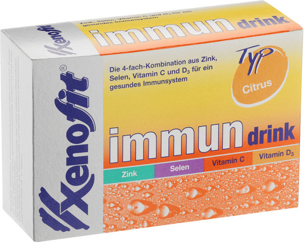 Xenofit Boisson en Poudre immun drink - 20 sachets - orange/100 g