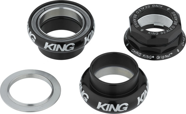 Chris King GripNut Bold EC30/25,4 - EC30/26 Gewindesteuersatz - black/1"/EC30/25,4 - EC30/26