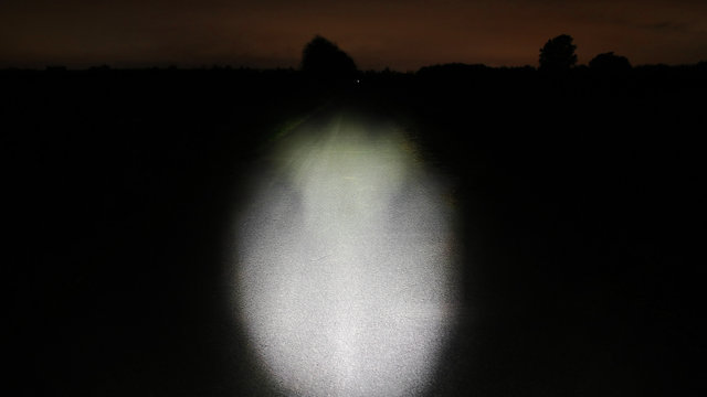 E3 Pure 3 LED Front Light - StVZO approved - black/205 lumens