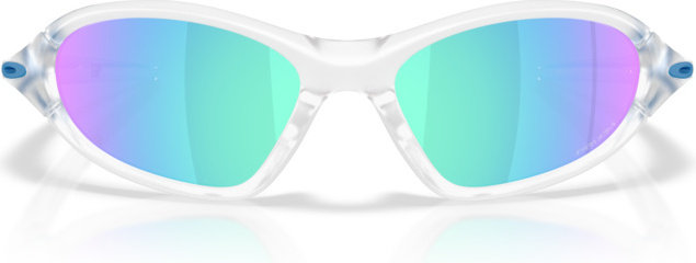 Oakley Lunettes de sport Portal Jacket - matte clear | prizm sapphire