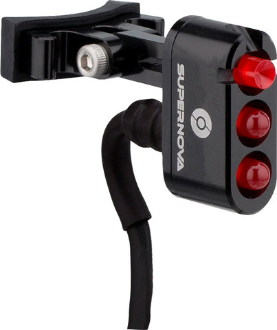 Supernova E3 LED Tail Light 2 6 V for Seatpost Mount - StVZO Approved - black/universal