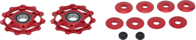 Galets de Dérailleur pour Shimano et Campagnolo - rouge/11 dents