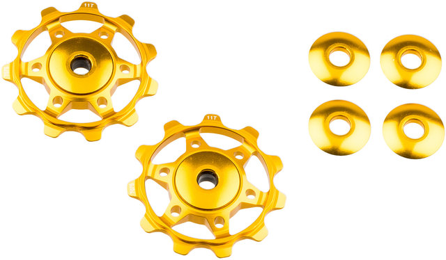 Galets de Dérailleur pour Shimano et Campagnolo - gold/11 dents